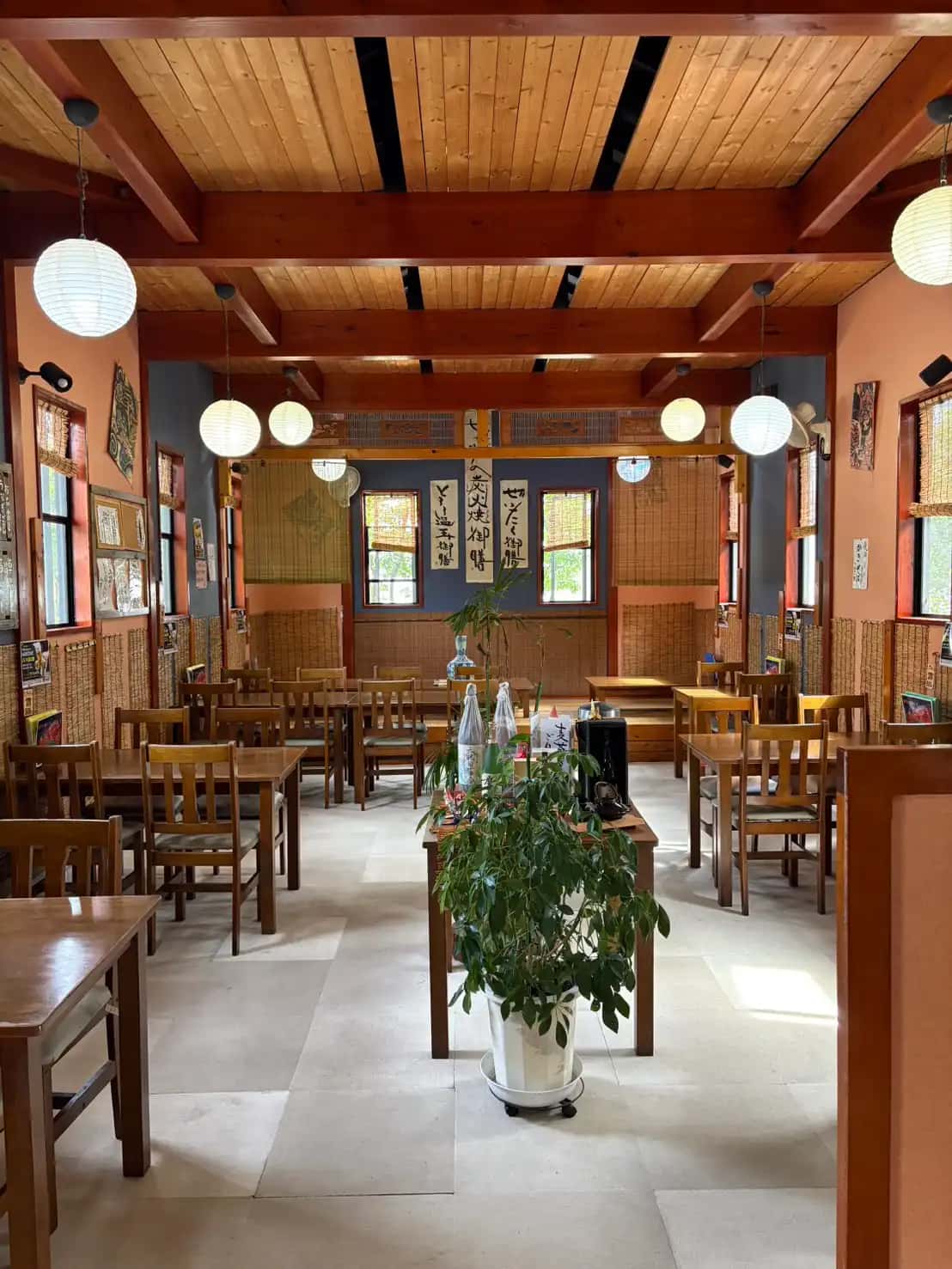 旅の締めくくりのディナーに